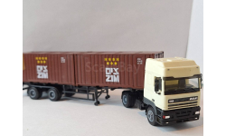 DAF 95 c 2мя 20F контейнерами Herpa 1/87 HO