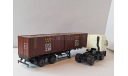 DAF 95 c 2мя 20F контейнерами Herpa 1/87 HO, масштабная модель, scale87