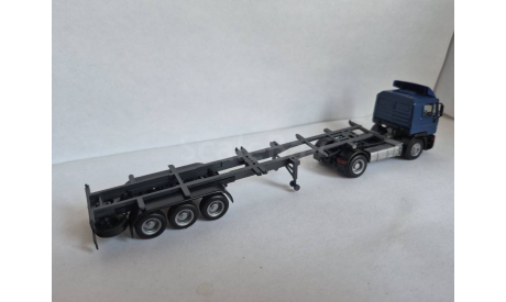 MAN F2000 контейнеровоз Herpa 1/87 HO, масштабная модель, scale87