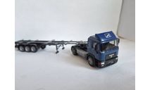 MAN F2000 контейнеровоз Herpa 1/87 HO, масштабная модель, scale87