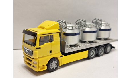 MAN TGX Xl бункеровоз Herpa 1/87 HO, масштабная модель, scale87