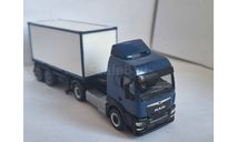 MAN TGS TM LX контейнеровоз Herpa 1/87 HO с контейнером, масштабная модель, scale87