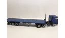 Volvo F12 c прицепом платформой Herpa 1/87 HO, масштабная модель, scale87