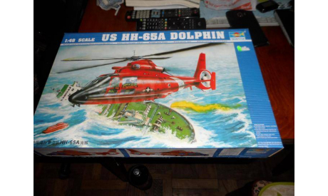 HH-65A DOLPHIN, сборные модели авиации, Trumpeter, scale48