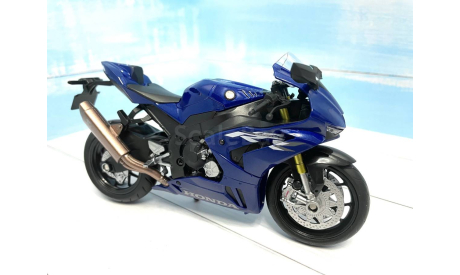 Модель Мотоцикла Honda CBR 1000 RR dark blue 1:12, масштабная модель мотоцикла, Maisto, scale12