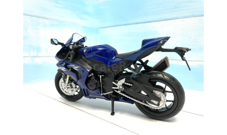 Модель Мотоцикла Honda CBR 1000 RR dark blue 1:12, масштабная модель мотоцикла, Maisto, scale12