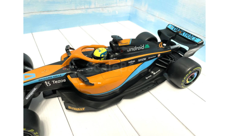 McLaren Mercedes Formula 1 2022 1/12 на пульте R/C, масштабная модель, scale12