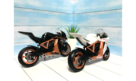 KTM RC8 R модель мотоцикла 1/10, масштабная модель мотоцикла, Welly, scale10