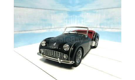 Модель Triumph TR3 1/18 Kyosho, масштабная модель, scale18