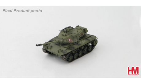 Танк M41A3 Walker Bulldog Австрийская армия Hobby Master 1:72, масштабные модели бронетехники, scale72