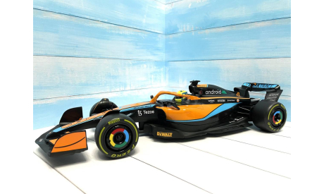 McLaren Mercedes Formula 1 2022 1/12 на пульте R/C, масштабная модель, scale12