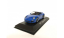 Porsche 911 Speedster (997) синий Minichamps 1:43, масштабная модель, scale43