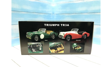 Модель Triumph TR3 1/18 Kyosho, масштабная модель, scale18