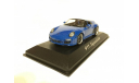 Porsche 911 Speedster (997) синий Minichamps 1:43, масштабная модель, scale43