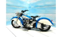 Мотоцикл Indian Scout 1941 бело-синий 1/6, масштабная модель мотоцикла, Hamilton Collection, scale8