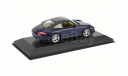 Porsche 911 Carrera (997) синий металлик Minichamps 1:43, масштабная модель, 1/43