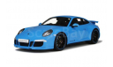 Porsche 911 Carrera 4S (991) baby blue GT Spirit 1:18, масштабная модель, scale18