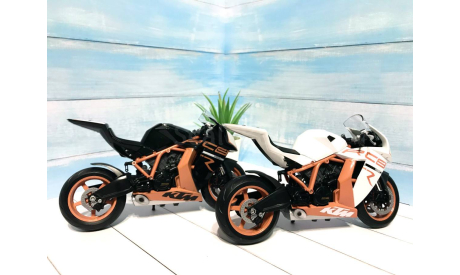 KTM RC8 R модель мотоцикла 1/10, масштабная модель мотоцикла, Welly, scale10