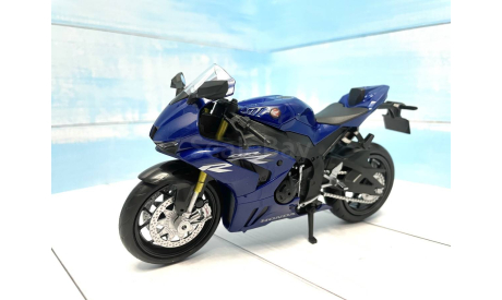 Модель Мотоцикла Honda CBR 1000 RR dark blue 1:12, масштабная модель мотоцикла, Maisto, scale12