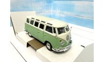 Volkswagen T1 Bus на базе VW Beatle Type 1 1:24 Maisto, масштабная модель, scale24