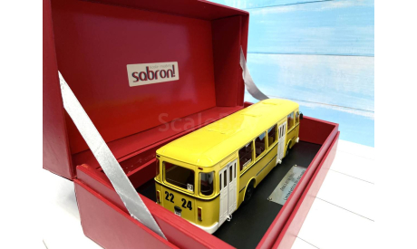 Модель автобуса ЛиАЗ 977М смола Sabron 1:43 раритет, масштабная модель, Sabron Scale Models, scale43