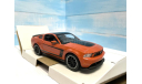 Ford Mustang Mach кирпичный цвет 1/24 Maisto, масштабная модель, scale24