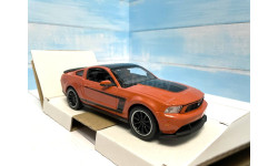 Ford Mustang Mach кирпичный цвет 1/24 Maisto