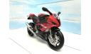 Мотоцикл BMW S1000 RR red 1:12, масштабная модель мотоцикла, RMZ, scale12, Honda