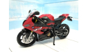 Мотоцикл BMW S1000 RR red 1:12, масштабная модель мотоцикла, RMZ, scale12, Honda