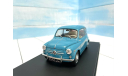 FIAT 600 аквамарин 1:24 Hachette, масштабная модель, 1/24