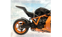 KTM RC8 R модель мотоцикла 1/10, масштабная модель мотоцикла, Welly, scale10