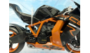 KTM RC8 R модель мотоцикла 1/10, масштабная модель мотоцикла, Welly, scale10