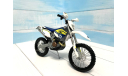 Husqvarna FE501 кроссовый мотоцикл 1/12 Maisto, масштабная модель мотоцикла, scale12