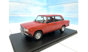ВАЗ 2107 Жигули красный 1/24 Hachette, масштабная модель, scale24