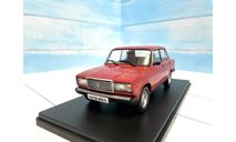 ВАЗ 2107 Жигули красный 1/24 Hachette, масштабная модель, scale24