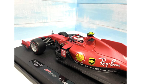 Ferrari SF1000 Leclerc Formula 1 2020 1:18 Bburago, масштабная модель, scale18
