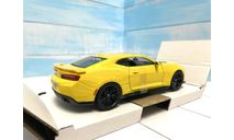 Chevrolet Camaro 2017 ZL1 желтый 1:24 Maisto, масштабная модель, MotorMax, scale24