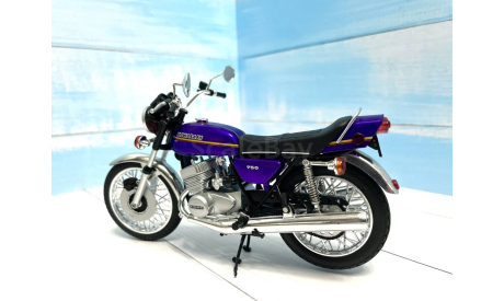 Мотоцикл Kawasaki 750SS Mach IV Aoshima 1:12, масштабная модель мотоцикла, scale12