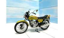 Мотоцикл Kawasaki 750SS Mach IV gold Aoshima 1:12, масштабная модель мотоцикла, scale12