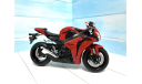 Мотоцикл Honda CBR 1000 RR Welly 1:10, масштабная модель мотоцикла, scale10