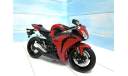 Мотоцикл Honda CBR 1000 RR Welly 1:10, масштабная модель мотоцикла, scale10