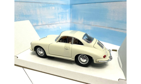 Porsche 356 1960 Bburago 1/24, масштабная модель, scale24