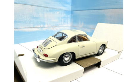Porsche 356 1960 Bburago 1/24, масштабная модель, scale24