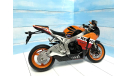Мотоцикл Honda CBR1000 RR Repsol 1:6, масштабная модель мотоцикла, Maisto-Swarovski, scale8