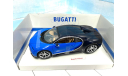Bugatti Chiron blue Bburago 1/18, масштабная модель, scale18