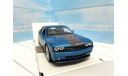 Dodge Challenger R/T синий 1:24 Maisto, масштабная модель, scale24