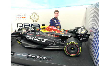 Red Bull RB19 Honda Formula 1 2023 1/18 Bburago, масштабная модель, scale18