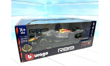 Red Bull RB19 Honda Formula 1 2023 1/18 Bburago, масштабная модель, scale18
