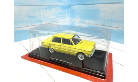 ЗАЗ 968А Запорожец жёлтый Hachette 1:24, масштабная модель, scale24