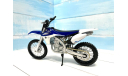 Мотоцикл Yamaha YZ450 F кроссовый 1:12 Maisto, масштабная модель мотоцикла, scale12